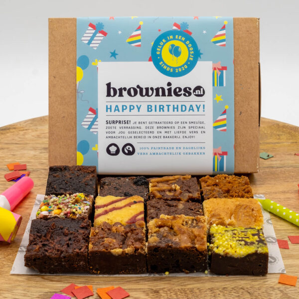 Brownies.be verjaardagsbox