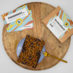 Brownies.be Karamel Zeezout brownie schaal